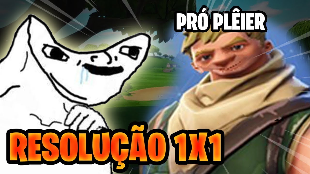 ESTIQUEI A TELA E VIREI PRO PLAYER DE FORTNITE