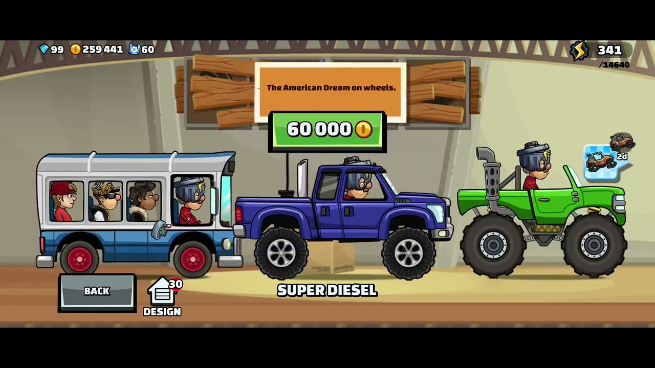 Hill climb racing 2 opening team chest and one cup race