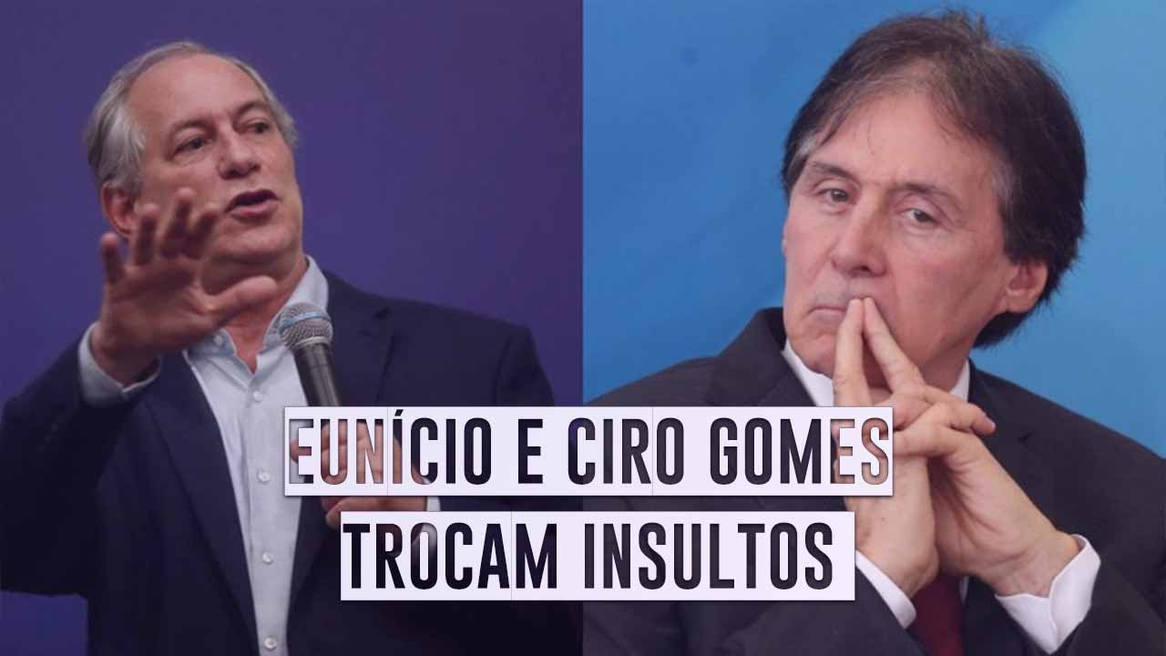 'Cínico', 'mentiroso', 'corrupto': Eunício Oliveira (MDB) e Ciro Gomes (PDT) trocam insultos