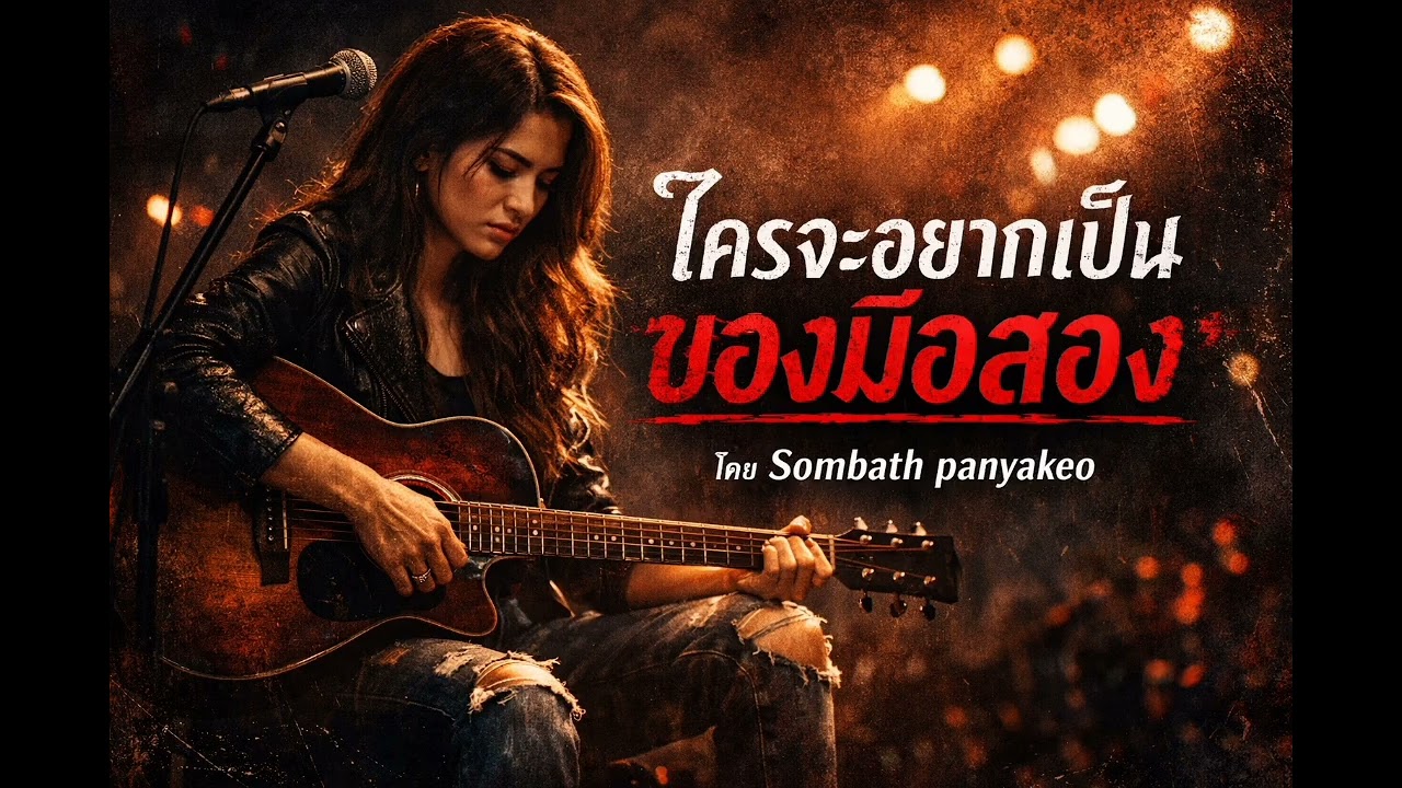 ใครจะอยากเป็นของมือสอง -Version Slow rock by: Sombath panyakeo