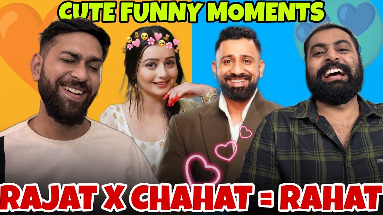 RAJAT DALAL AND CHAHAT PANDEY CUTE AND FUNNY MOMENTS | BIGG BOSS MEMES | TRIO TALK