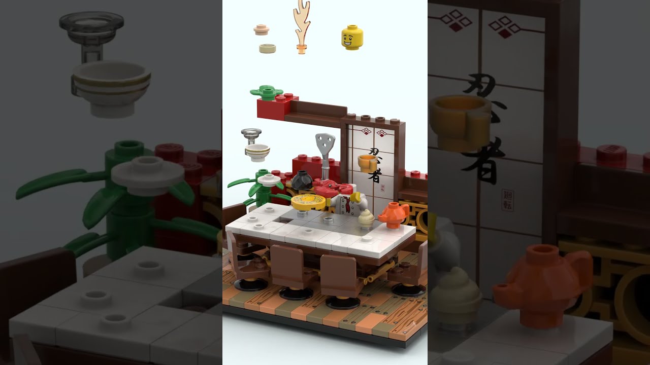 LEGO | Hibachi Restaurant (Build No.1400)