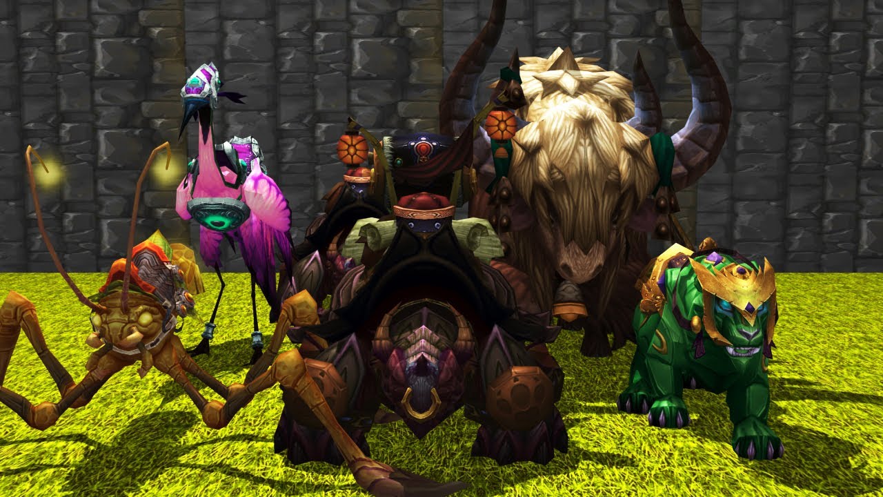 Mists of Pandaria Mounts Part I.