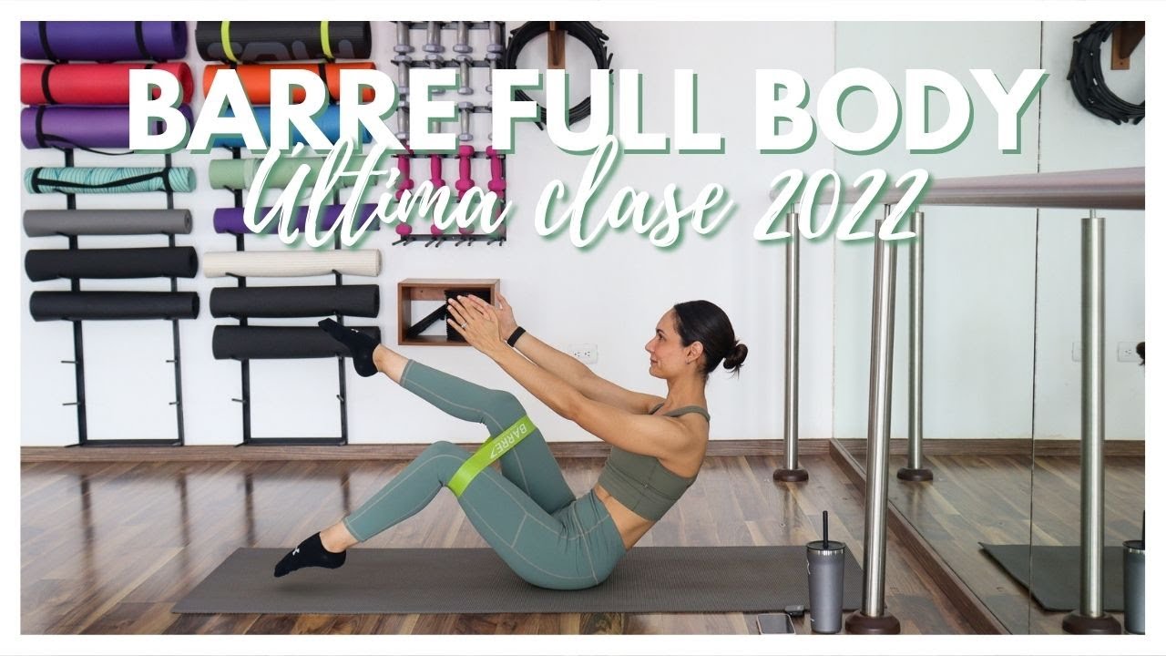 🎄ULTIMA CLASE DEL AÑO! BARRE FULL BODY CON LIGAS DE RESISTENCIA