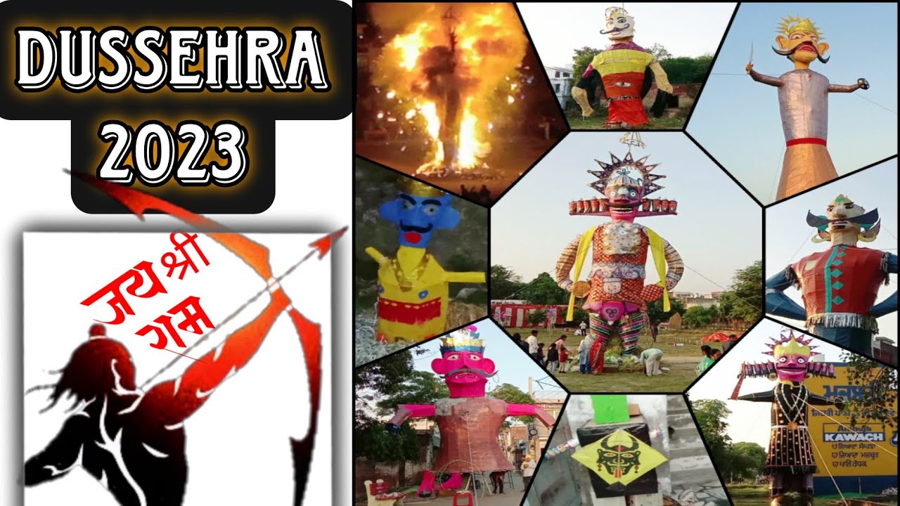 DUSSEHRA 2023 | Dussehra Vlog | Dekho nabha de sare raavan👺