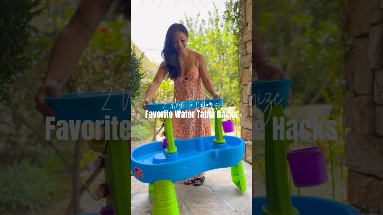 Which water table hack is your favorite? All of the products I used in my LikeToKnowIt. Link in bio