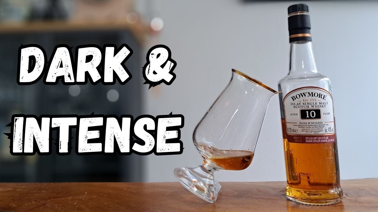 DARK & INTENSE! || Bowmore 10 Dark and Intense Scotch Whiskey REVIEW