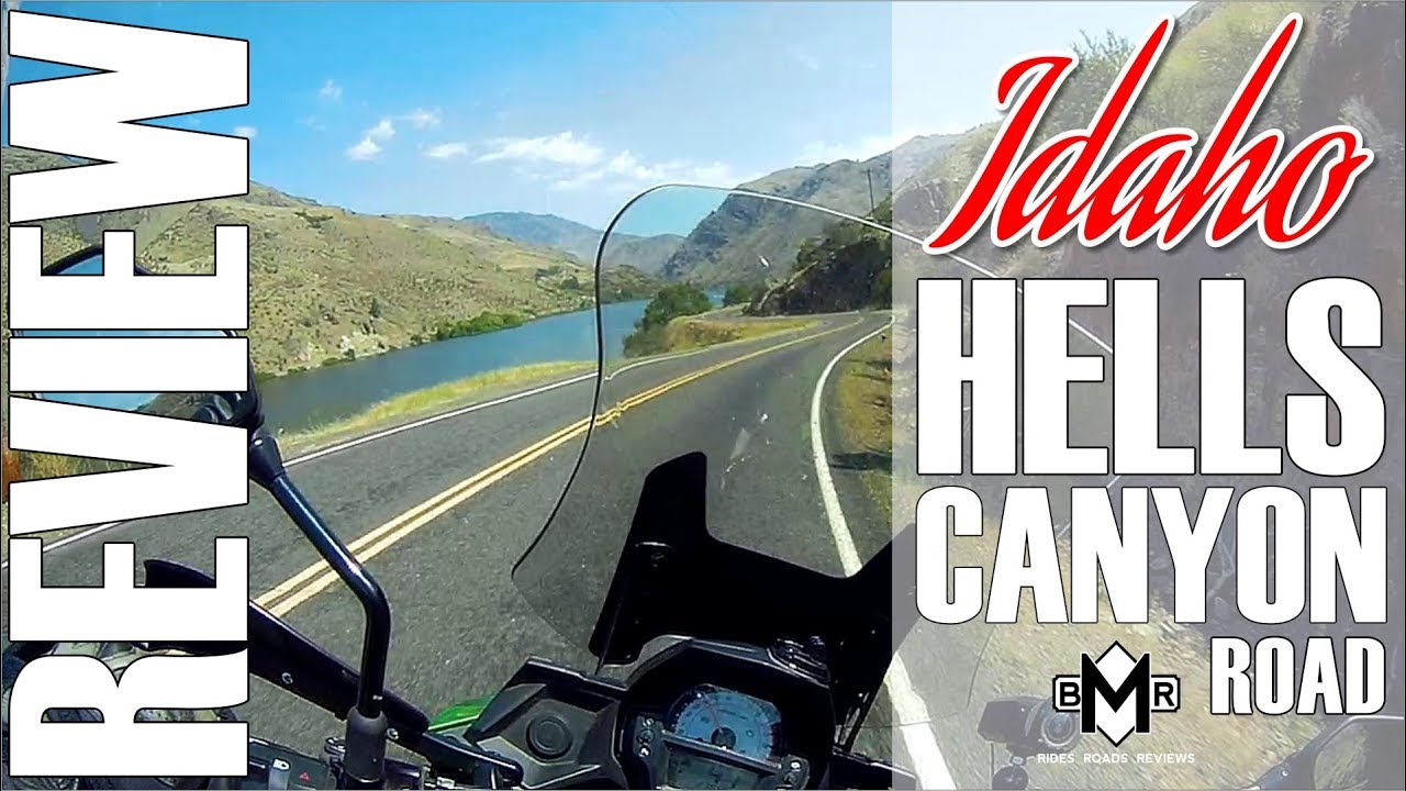 #BESTMOTORCYCLEROADS IDAHO | HELLS CANYON ROAD | KAWASAKI VERSYS