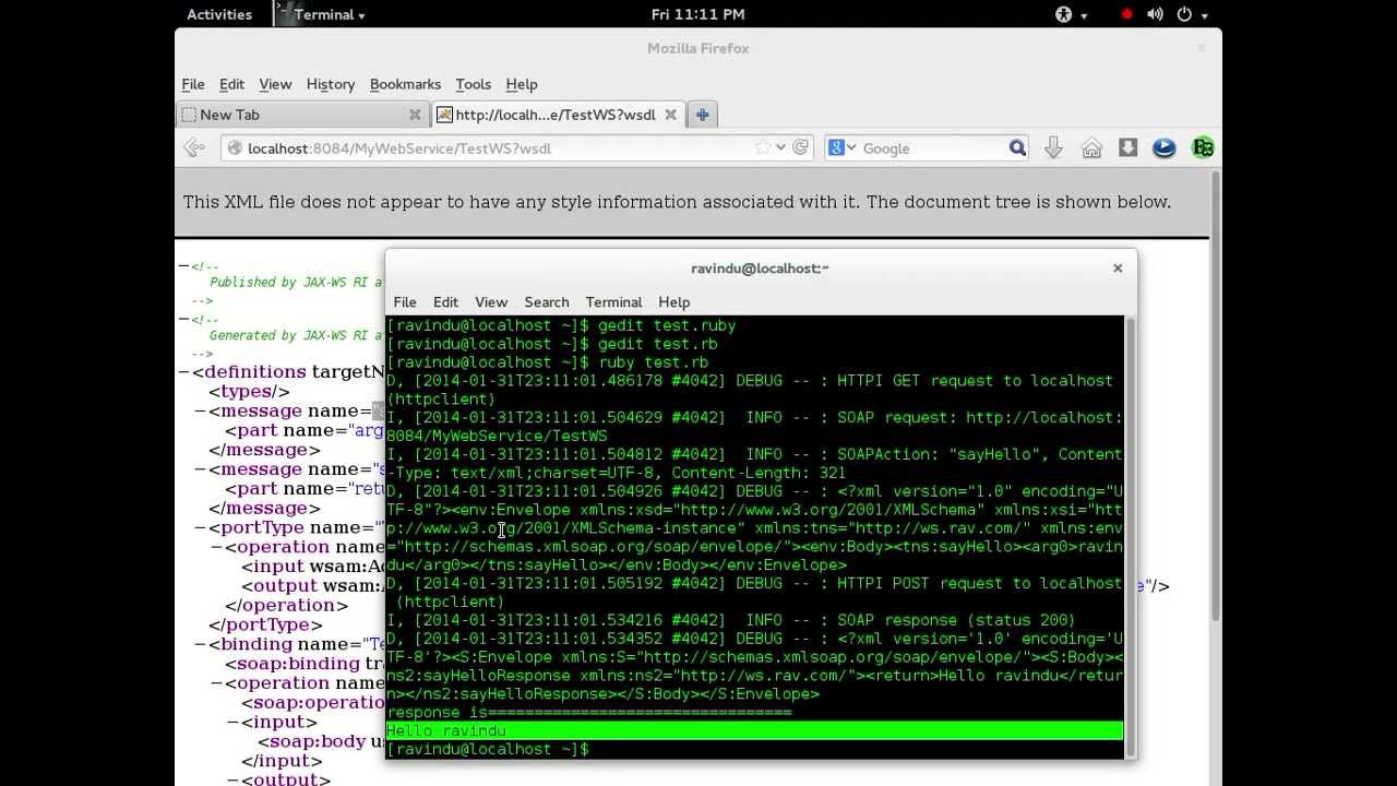 Creating a Web Service using Netbeans Tomcat