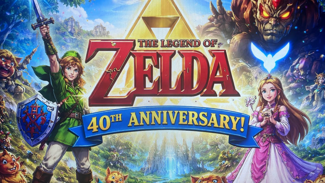 The Legend of Zelda 40th Anniversary Playthrough. Nintendo Entertainment System. WedNESdays!