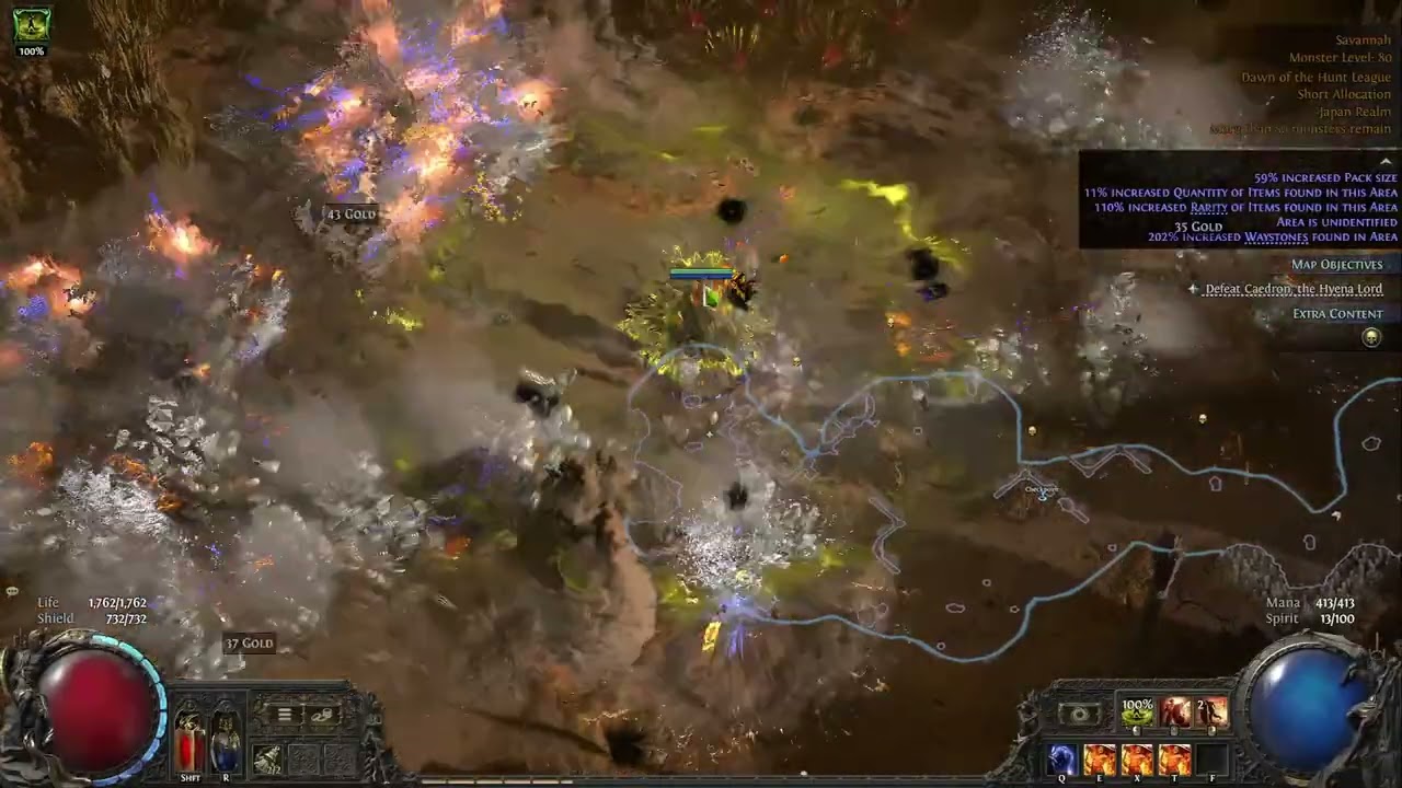 Path Of Exile 2 - Plague Bearer goes boom insta kills t16 boss