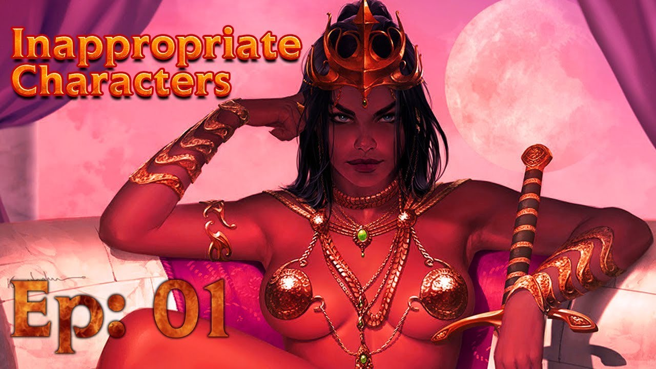 Inappropriate Characters 01 - RPG News: Barsoom, Fannon and Phoenix