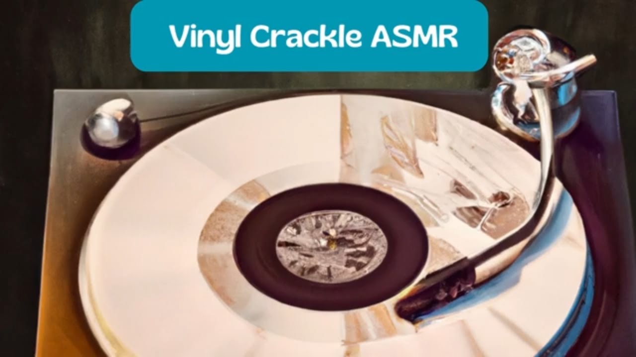 Fall asleep with Vinyl Crackle and Oil Paintings of Turntables
