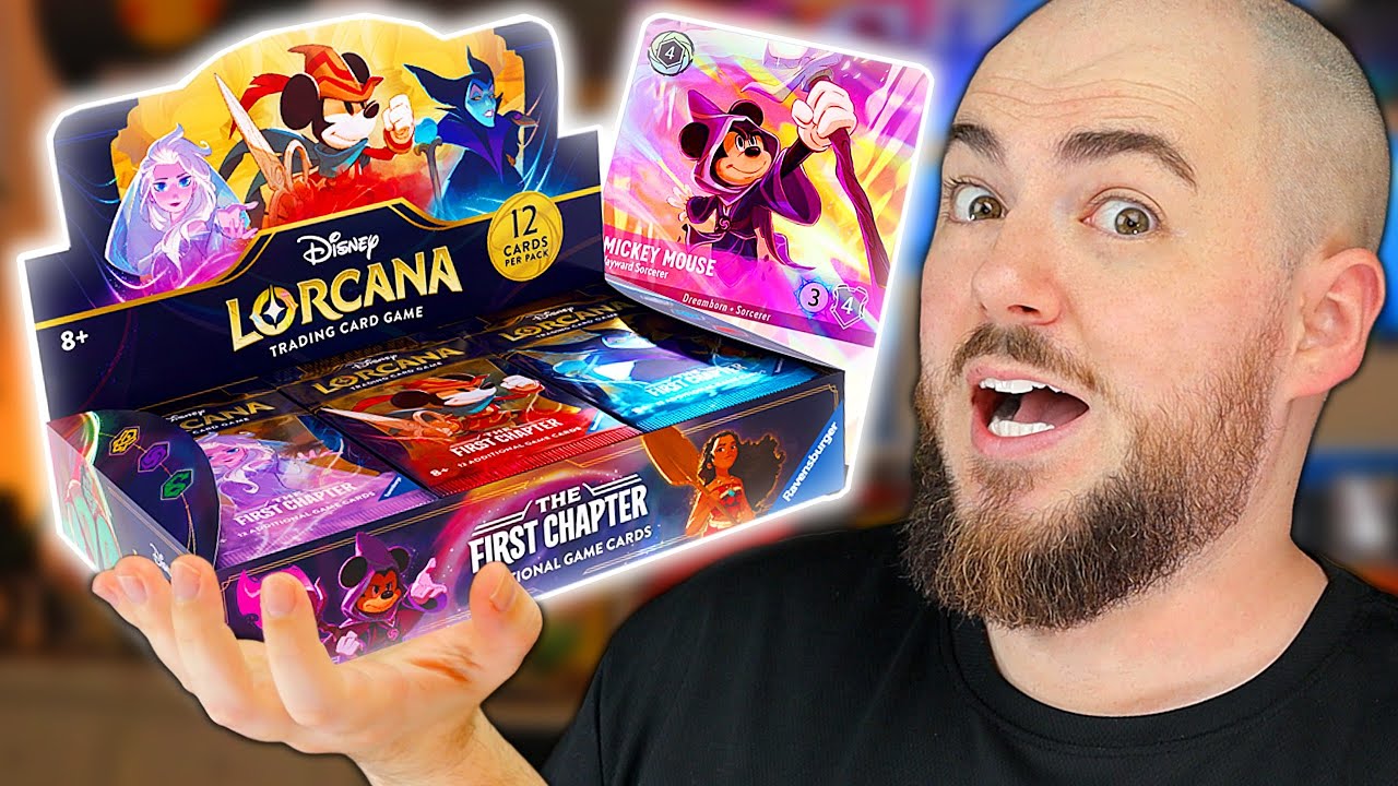 Kann ich die 1% Karte ziehen?! Disney Lorcana Opening Deutsch