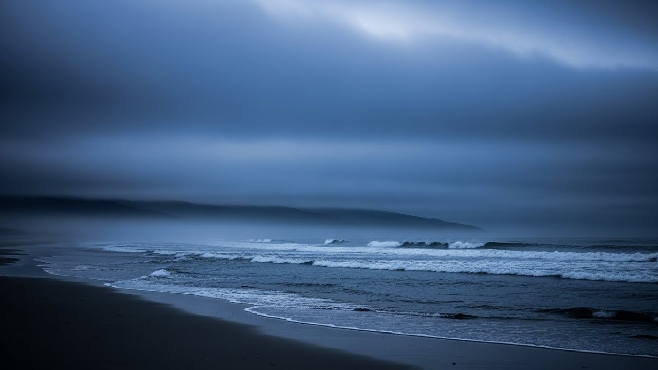 Healing Ocean Soundscape | Sleep Therapy to Reduce Anxiety and Overthinking with Calm Ocean Rhythm