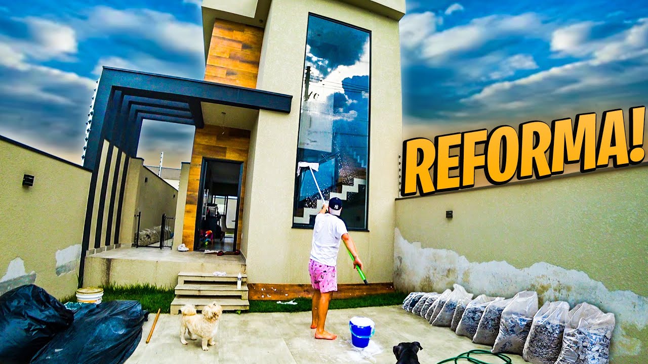 FINALMENTE COMEÇOU A REFORMA DA NOSSA CASA!🏡