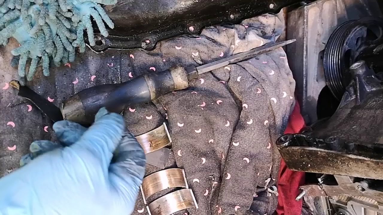 réparation du bas moteur (coussinets de bielles)