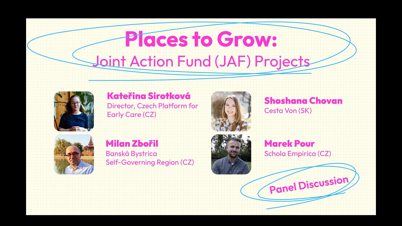 Places to Grow Conference: Panel Discussion on the Joint Action Fund Grant Projects