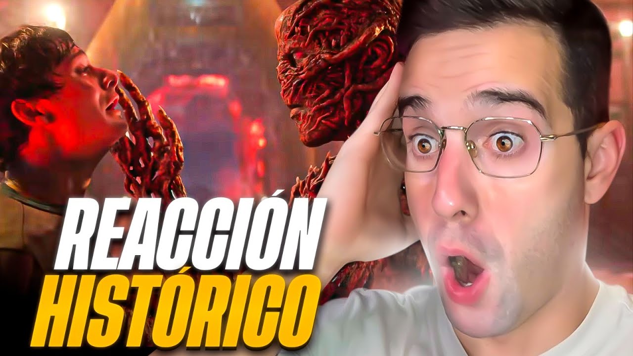 VA A SER HISTÓRICO REACCIÓN AL TRÁILER FINAL DE STRANGER THINGS TEMPORADA 5 | NETFLIX