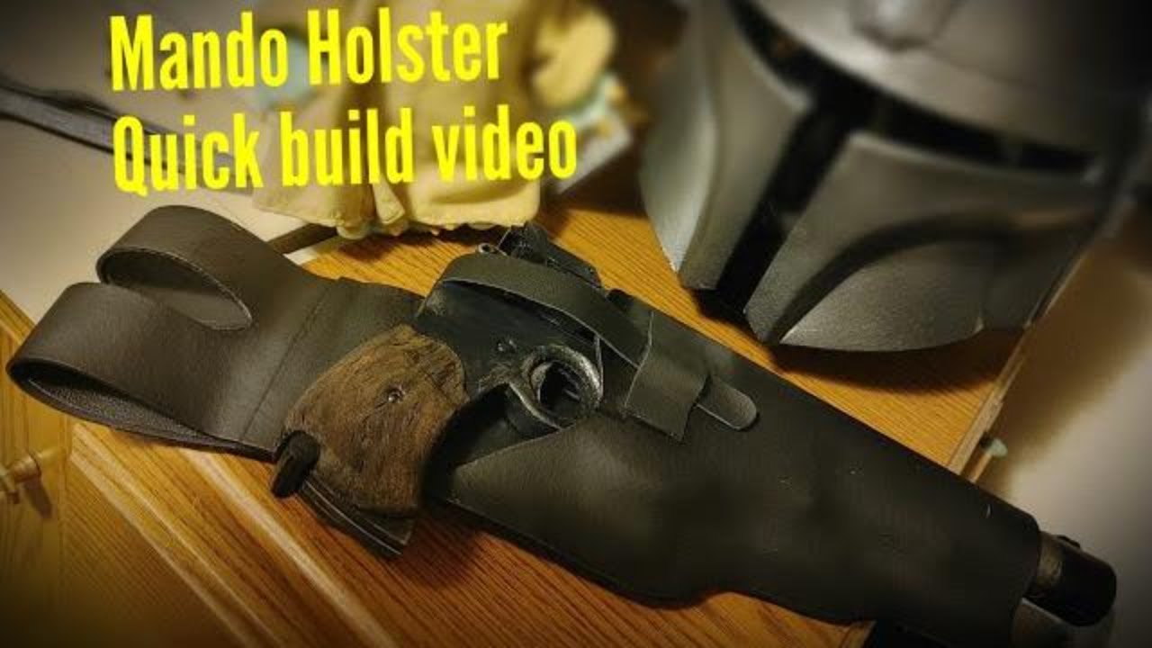 The Mandalorian Blaster Holster quick build video