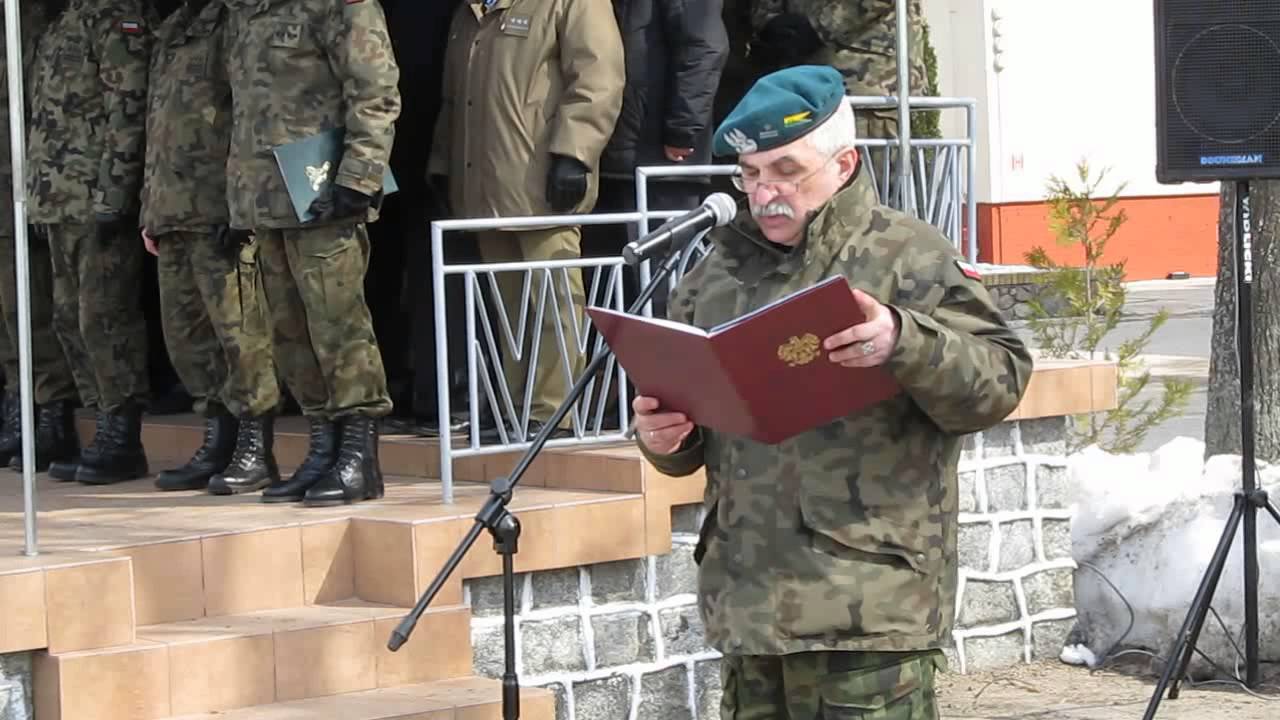 GOŁDAP. Wręczenia proporca  