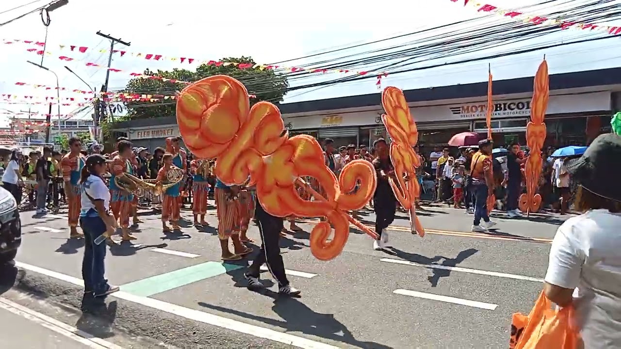 Ibalong festival  street presentation 2024