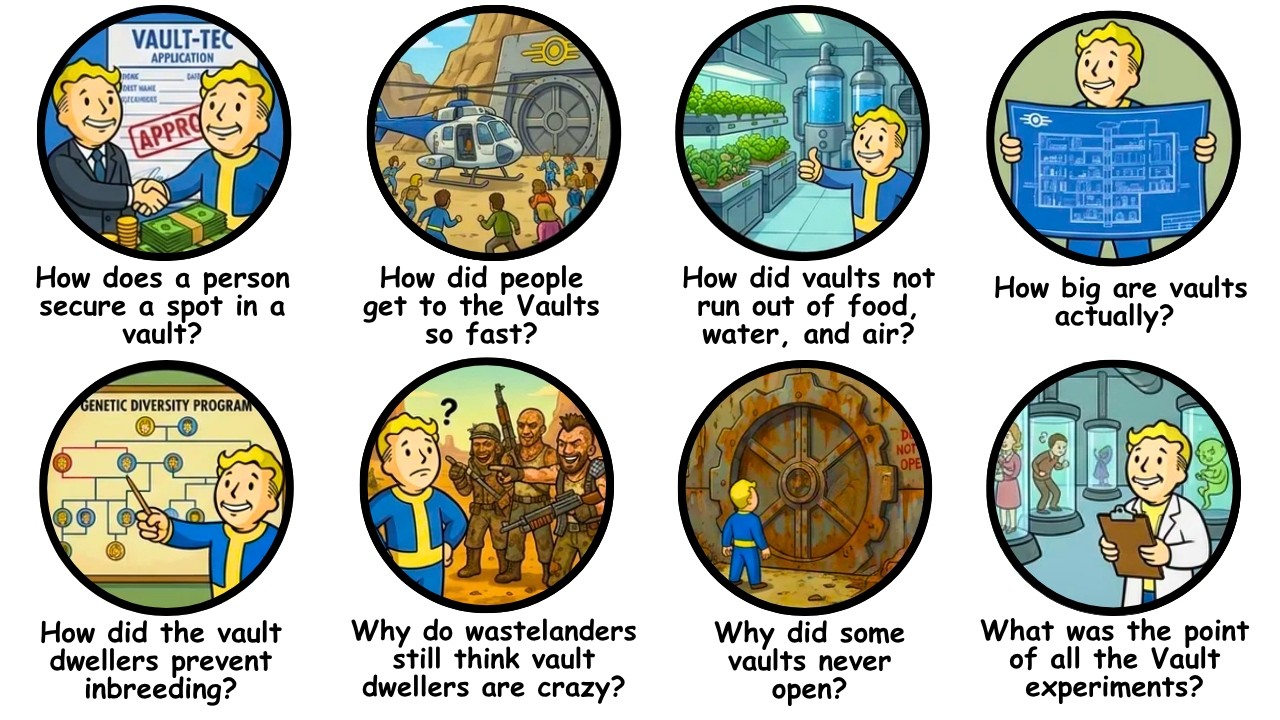 Everything You've Wondered About Fallout Vaults Explained in 13 Minutes