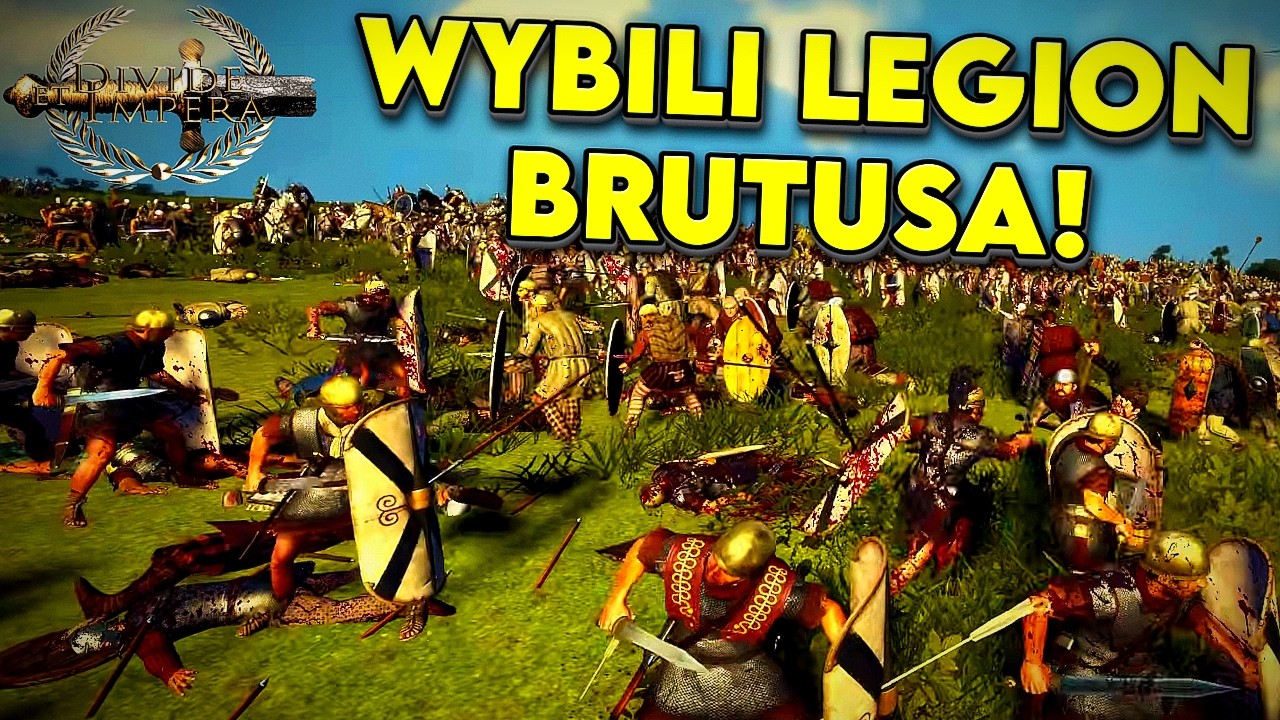 TAKIEJ PORAŻKI JESZCZE NIE BYŁO! | Divide et Impera | Total War Rome 2
