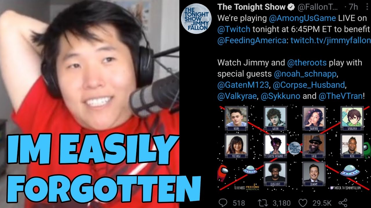 Toast Talks About The Tonight Show Among Us Situation