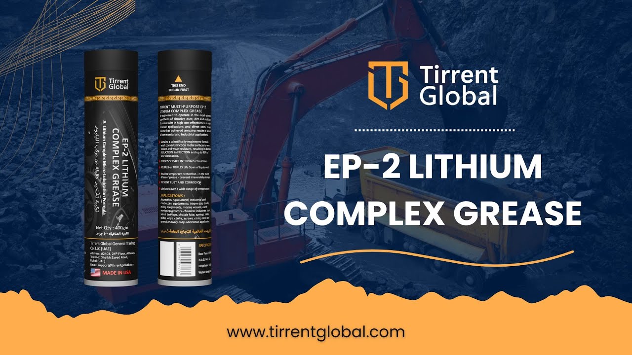 Tirrent Global EP-2 Lithium Complex Grease