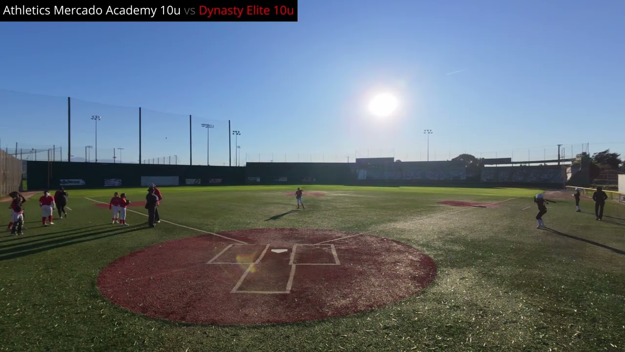 1-10-26 Athletics Mercado Academy 10u vs Dynasty Elite 10u