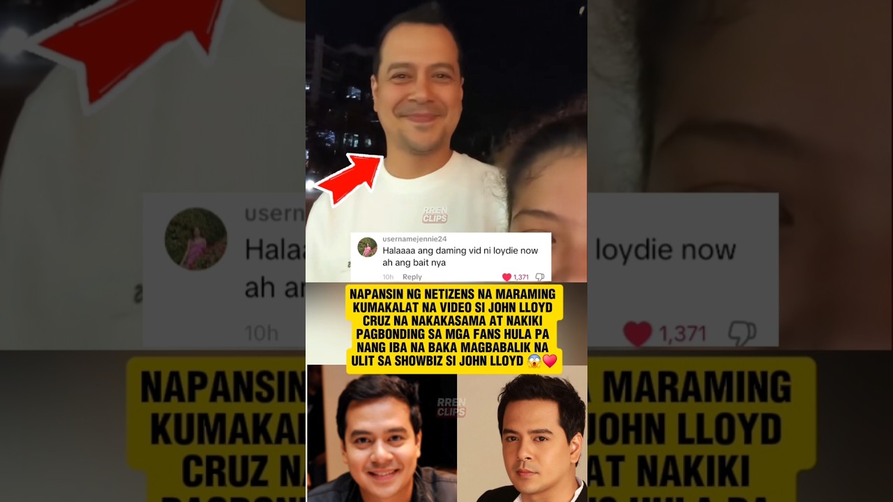 John Lloyd Cruz, MAGBABALIK NA NGA BA? 😱 Netizens, napansin ang mga viral videos ni JLC #shorts