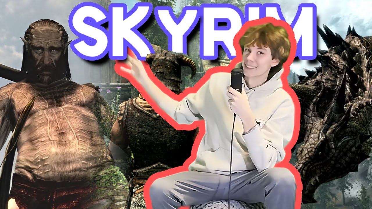Я впервые попробовал поиграть в Skyrim... В 2024 году