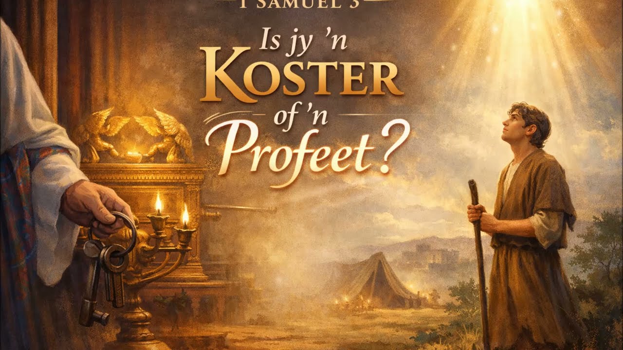 Is jy 'n Koster of 'n Profeet?