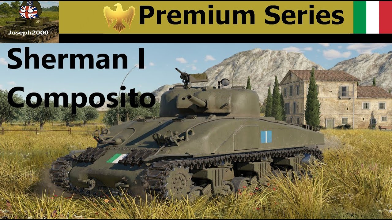 War Thunder: Premium Series. Sherman I Composito. На этой карте не так хорош!