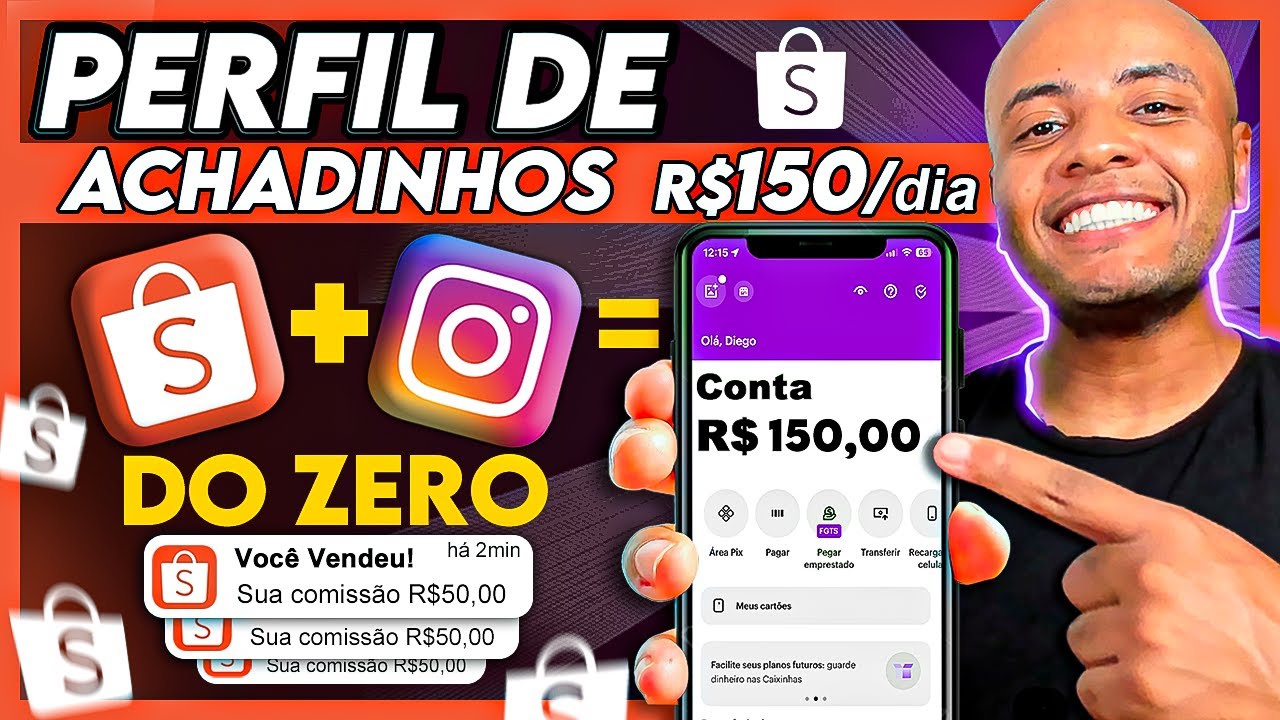 AFILIADO SHOPEE: Como Criar um PERFIL DE ACHADINHOS NO INSTAGRAM do ZERO e VENDER TODOS OS DIAS