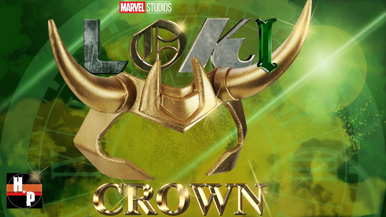 LOKI Crown made with EVA Foam & REAL GOLD as seen in the Marvel Studios Loki Series on Disney+