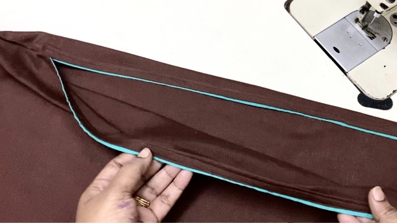 Invisible Piping பைப்பிங் தைக்க புதிய முறை