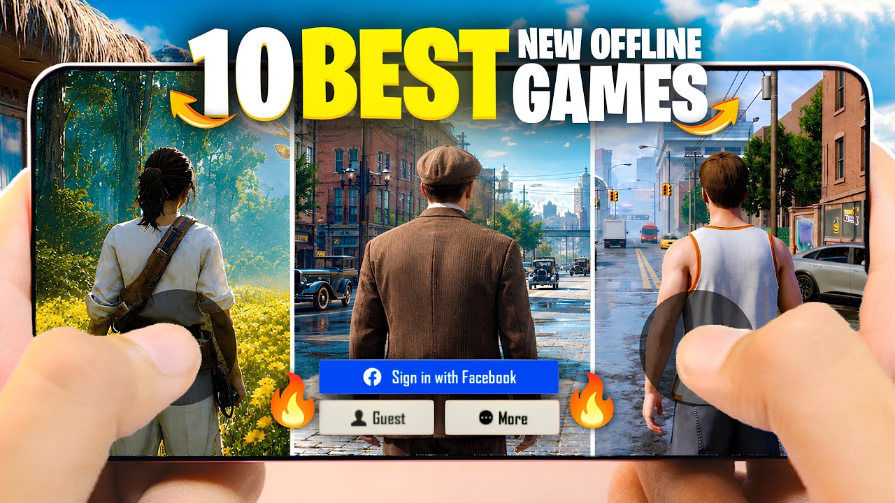 Top 10 Best OFFLINE Games for Android & iOS 2026 | New High Graphics Offline Games for Android