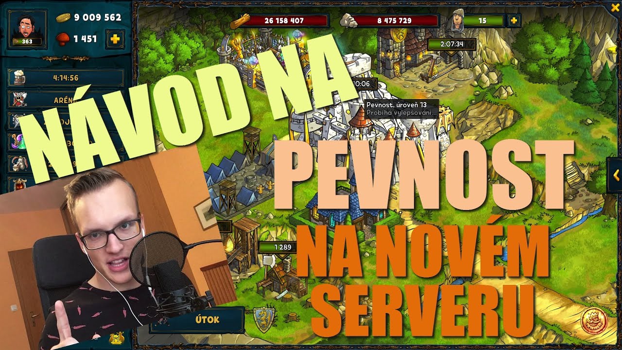 Shakes & Fidget [TUTORIÁL] - Jak na PEVNOST na NOVÉM SERVERU (KP/CZ/FHD)