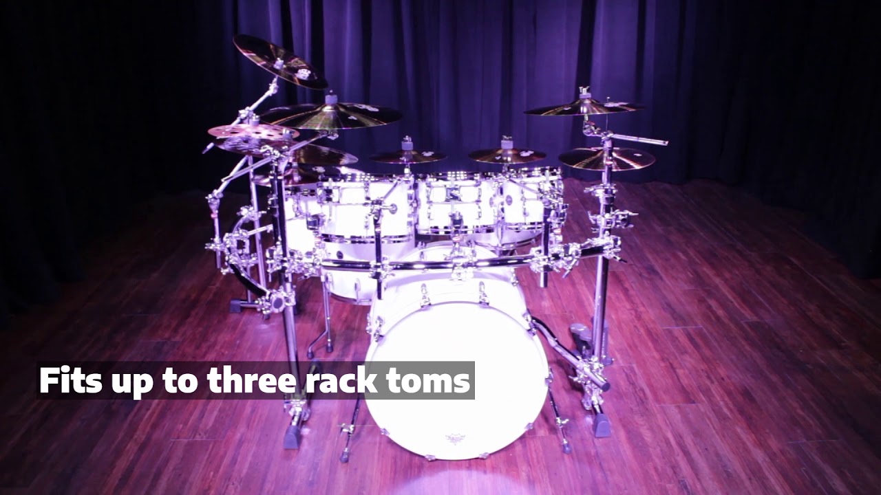 GCS302C  Chrome Series Front Curved Rack