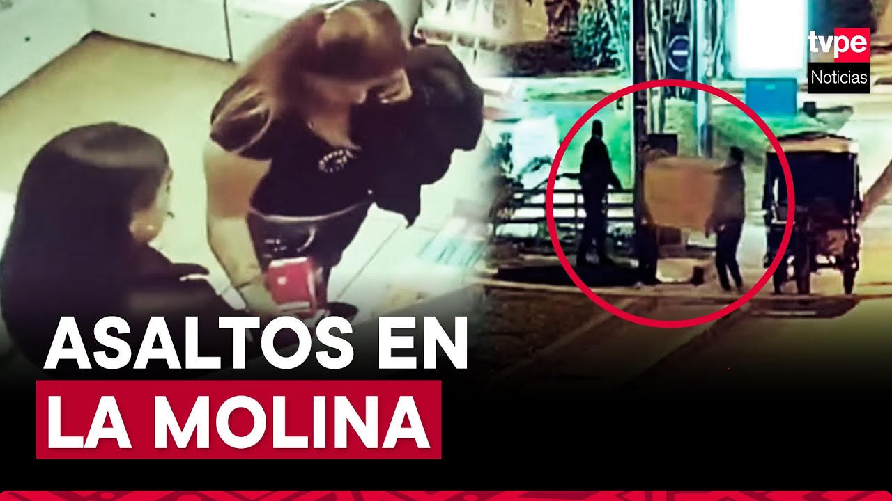 La Molina: cámaras de seguridad captan asaltos y persecuciones