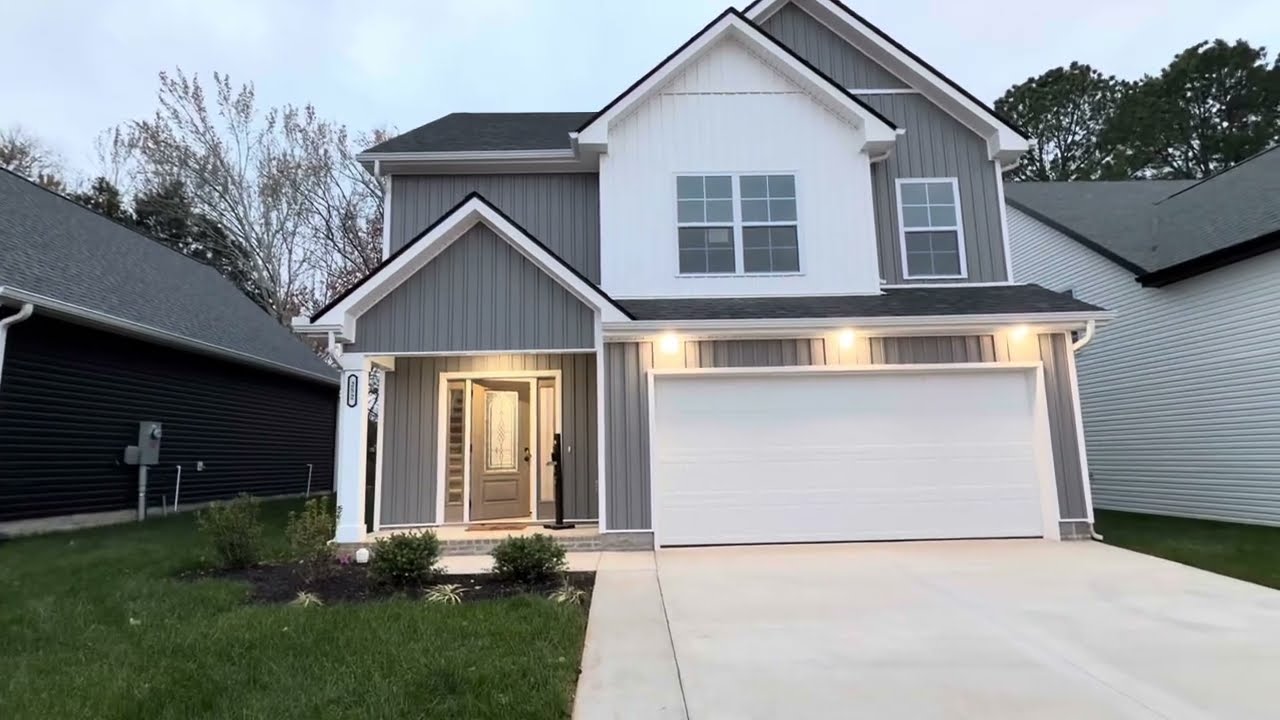 Home for sale Clarkville, TN near Ft. Campbell 252 Switchgrass Dr Lot 12