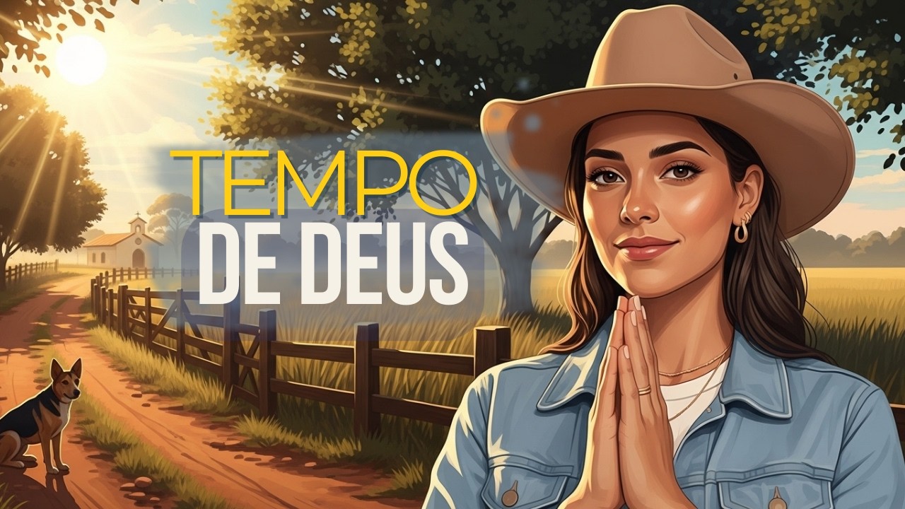 NO TEMPO DE DEUS | Sertanejo Motivacional (Calma e Fé)