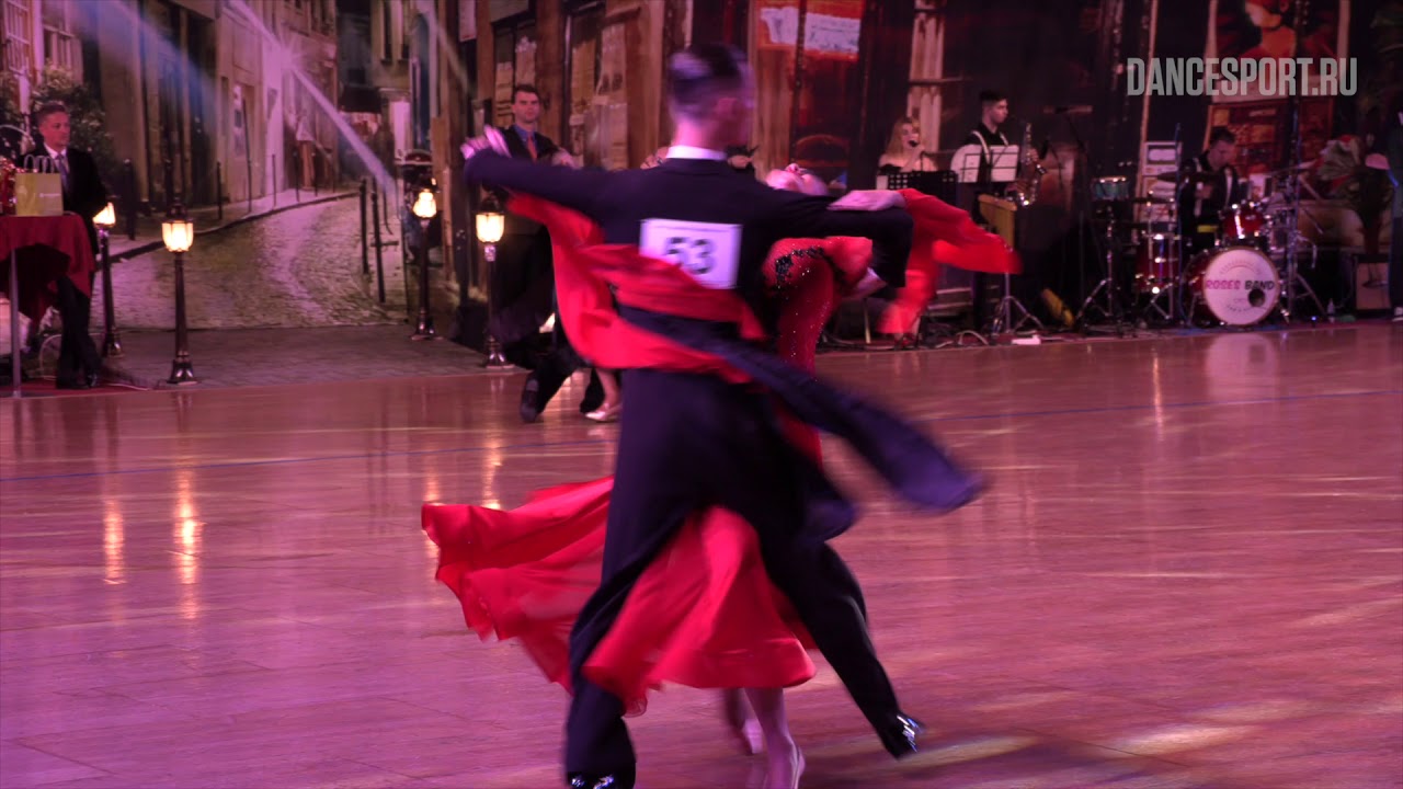 Evgeny Nikitin - Anastasia Miliutina RUS, English Waltz, Latin Kvartal Cup 2019