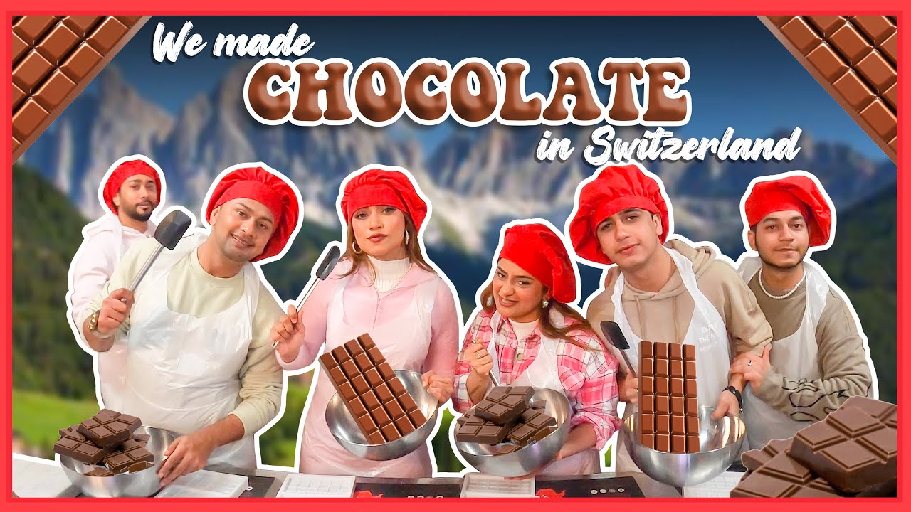 Я СДЕЛАЛА САМЫЙ ДОРОГОЙ ШОКОЛАД В МИРЕ 🤑🍫 || Швейцария, день 4 || Нагма Мираджкар