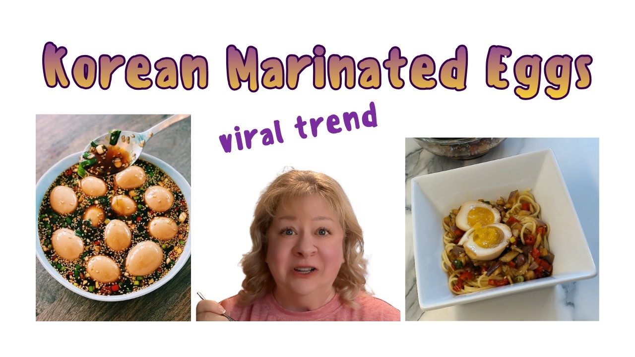 Korean Marinated Eggs - trend going viral on TikTok!