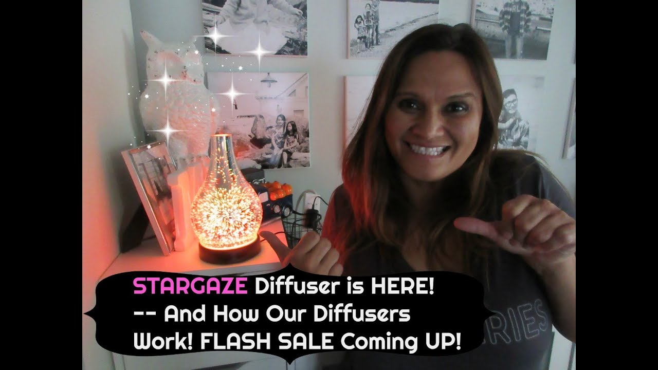 STARGAZE Diffuser is HERE!  Scentsy Diffusers Tutorial