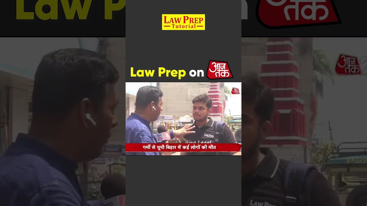 Law Prep on Aajtak