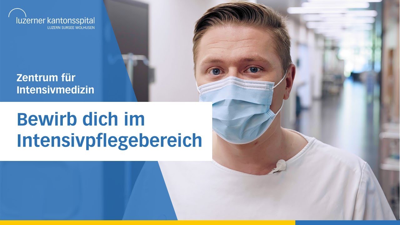Bewirb dich jetzt im Intensivpflegebereich am Luzerner Kantonsspital!